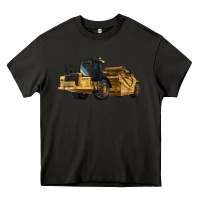 Asphalt Wheel Tractor Scraper Heavy Core Tee - LillyAllenDesigns