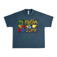 Midnight Navy my brother is au some Urban Heavy Tee - LillyAllenDesigns