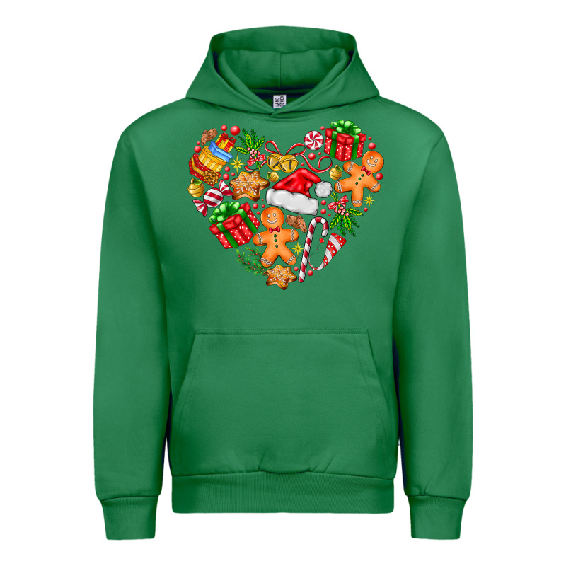 Love Christmas  Heart Urban Hoodie by CowhideDigitalArt | Teevron