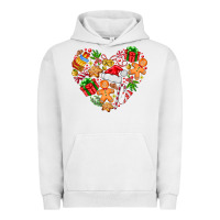 Pigment Lunar Rock love Christmas  heart Urban Hoodie - CowhideDigitalArt