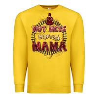 Lemon Hot mess express mama Mother's Day Premium Sweatshirt - FaDigitalArtStudio