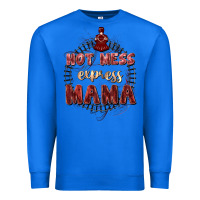 True Royal Hot mess express mama Mother's Day Premium Sweatshirt - FaDigitalArtStudio