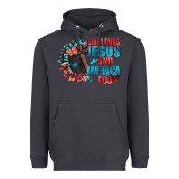 Smoke She love Jesus and America too Heavyweight Hoodie - FaDigitalArtStudio