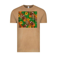 Vintage Camel american football with sunflower tumbler Vintage Tee - BundleAndBundleShop