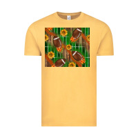 Vintage Mustard american football with sunflower tumbler Vintage Tee - BundleAndBundleShop