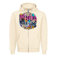 Sandshell Mama vibes Mother's Day Zipper Hoodie - CowGirlArtShop