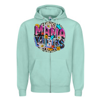 Mama Vibes Mother's Day Zipper Hoodie | Teevron