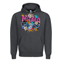 Smoke Mama vibes Mother's Day Zipper Hoodie - CowGirlArtShop