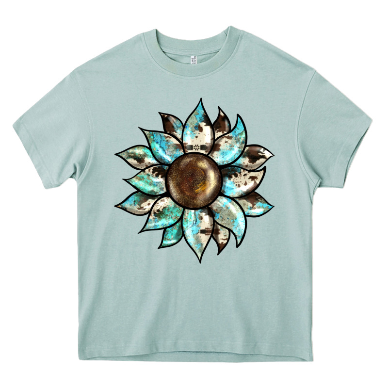 Sunflower Heavy Core Tee by BarkalooDesign | Teevron