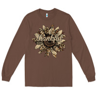 Chestnut Thankful Sunflower Long Sleeve Tee - Bettercallsaul
