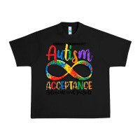 Black autism acceptance Urban Heavy Tee - LillyAllenDesigns