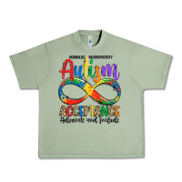 Oil Green autism acceptance Urban Heavy Tee - LillyAllenDesigns