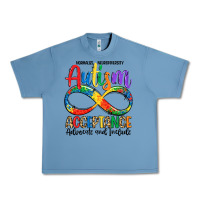 Pebble Blue autism acceptance Urban Heavy Tee - LillyAllenDesigns