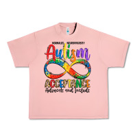 Salmon autism acceptance Urban Heavy Tee - LillyAllenDesigns