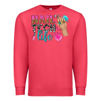 Cardinal nail tech life bbs Premium Sweatshirt - BundleAndBundleShop