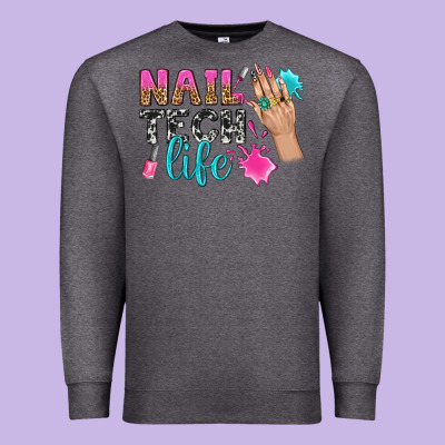 Nail Tech Life Bbs Premium Sweatshirt Designed By Bundleandbundleshop