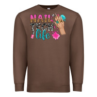 Chestnut nail tech life bbs Premium Sweatshirt - BundleAndBundleShop