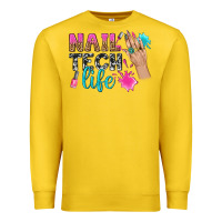 Lemon nail tech life bbs Premium Sweatshirt - BundleAndBundleShop