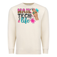 Sandshell nail tech life bbs Premium Sweatshirt - BundleAndBundleShop