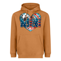 Meerkat American mini heart 4th of july Heavyweight Hoodie - FaDigitalArtStudio