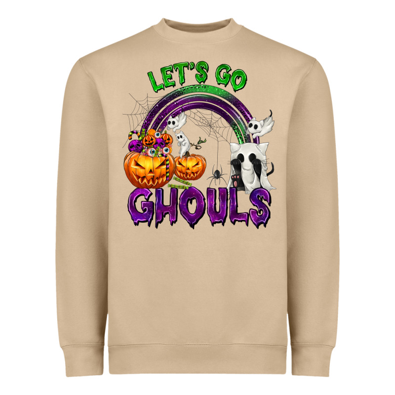 Let's Go Ghouls Heavyweight Sweatshirt by texasbilliewilder | Teevron