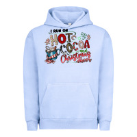 Pigment Grape Ice I Run Hot Cocoa And Christmas Cheer Urban Hoodie - CowhideDigitalArt