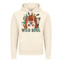 Vintage Artic Western İndian Wild Soul With Braid Hair Woman Vintage Hoodie - BundleAndBundleShop