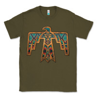 Army Green thunderbird Classic Tee - JahusDesignShop