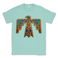 Seafoam thunderbird Classic Tee - JahusDesignShop