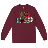 Burgundy ho ho buffalo Long Sleeve Tee - Bettercallsaul