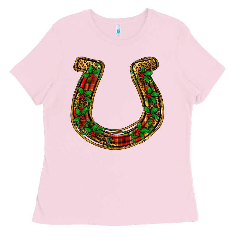 Christmas Horseshoe Ladies Tee by Jasminsmagicworld | Teevron