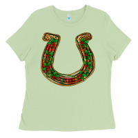 Matcha Christmas Horseshoe Ladies Tee - Jasminsmagicworld