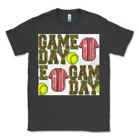 Smoke softball uniform game day seamless pattern Classic Tee - BundleAndBundleShop