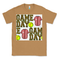 Toasted Coconut softball uniform game day seamless pattern Classic Tee - BundleAndBundleShop