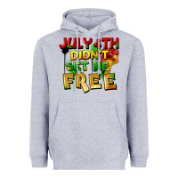 Heather Grey July 4th didn't set me free Heavyweight Hoodie - FaDigitalArtStudio