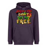 Plum July 4th didn't set me free Heavyweight Hoodie - FaDigitalArtStudio