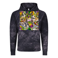 Cloud Black Mardi Gras coffee cups and donut with cowhide Vintage Hoodie - BundleAndBundleShop