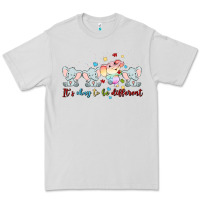 Dove Grey it's okay to be different Premium Tee - MaliasSmallBusiness