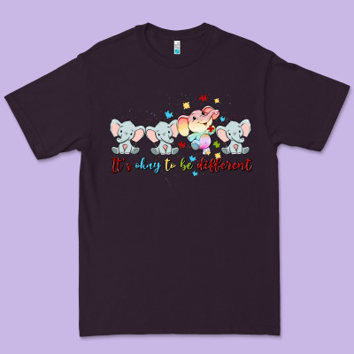 It's Okay To Be Different Premium Tee Designed By Maliassmallbusiness