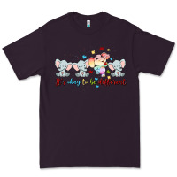 Plum it's okay to be different Premium Tee - MaliasSmallBusiness