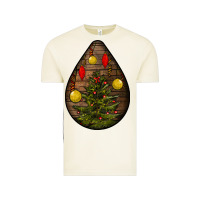 Vintage Arctic christmas  teardrop Vintage Tee - BundleAndBundleShop