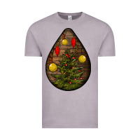 Vintage Zinc christmas  teardrop Vintage Tee - BundleAndBundleShop
