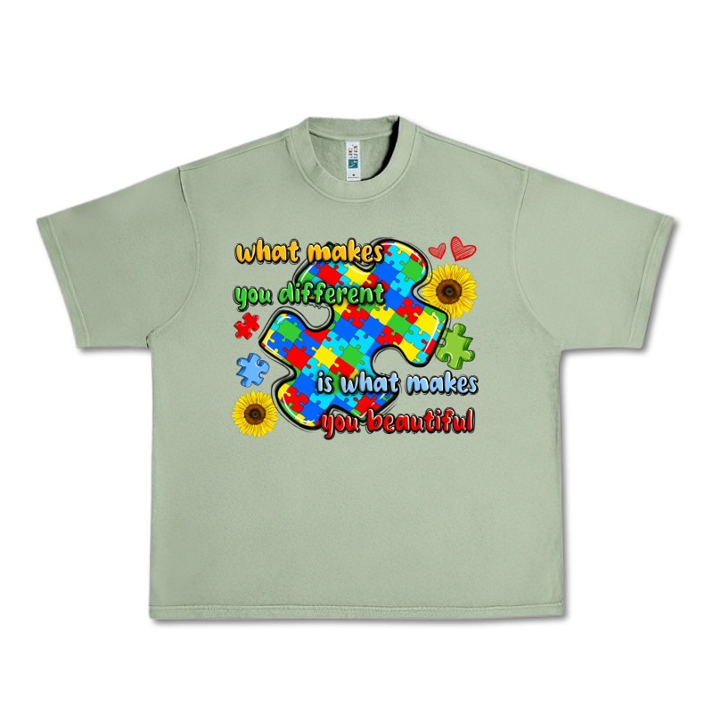 What Makes You Different Is What Makes  You Beauti Urban Heavy Tee by LillyAllenDesigns | Teevron