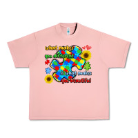 Salmon what makes you different is what makes  you beauti Urban Heavy Tee - LillyAllenDesigns