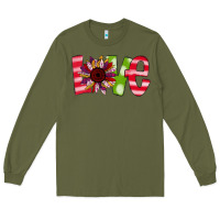 Army Green love sunflower Long Sleeve Tee - Bettercallsaul