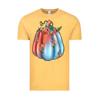 Vintage Mustard flowers pumpkin Vintage Tee - JahusDesignShop