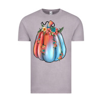 Vintage Zinc flowers pumpkin Vintage Tee - JahusDesignShop