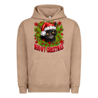 Pigment Burro meowy christmas Urban Hoodie - CowhideDigitalArt