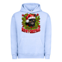 Pigment Grape Ice meowy christmas Urban Hoodie - CowhideDigitalArt