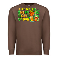 Chestnut Let the shenanigans begin St. Patrick's Day Premium Sweatshirt - FaDigitalArtStudio